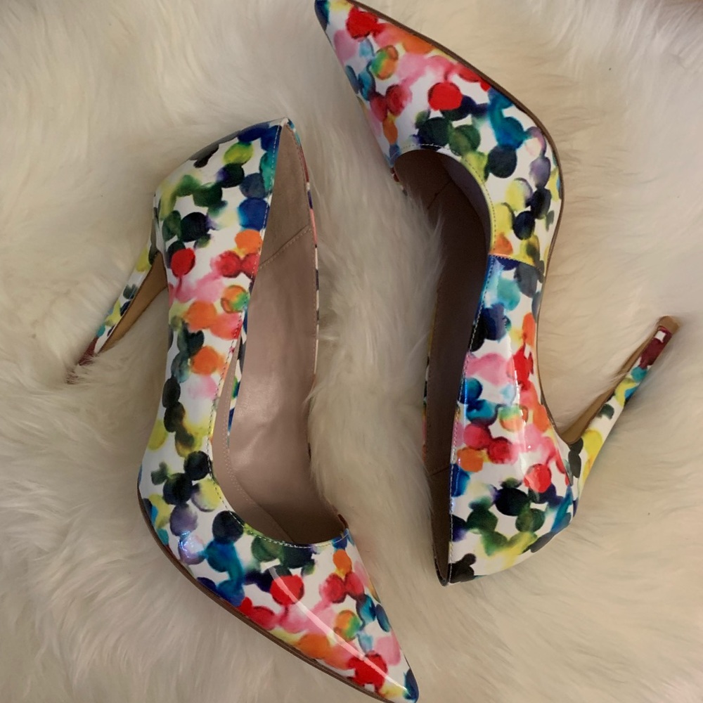 Dune London Blossom print heels, size 38👠